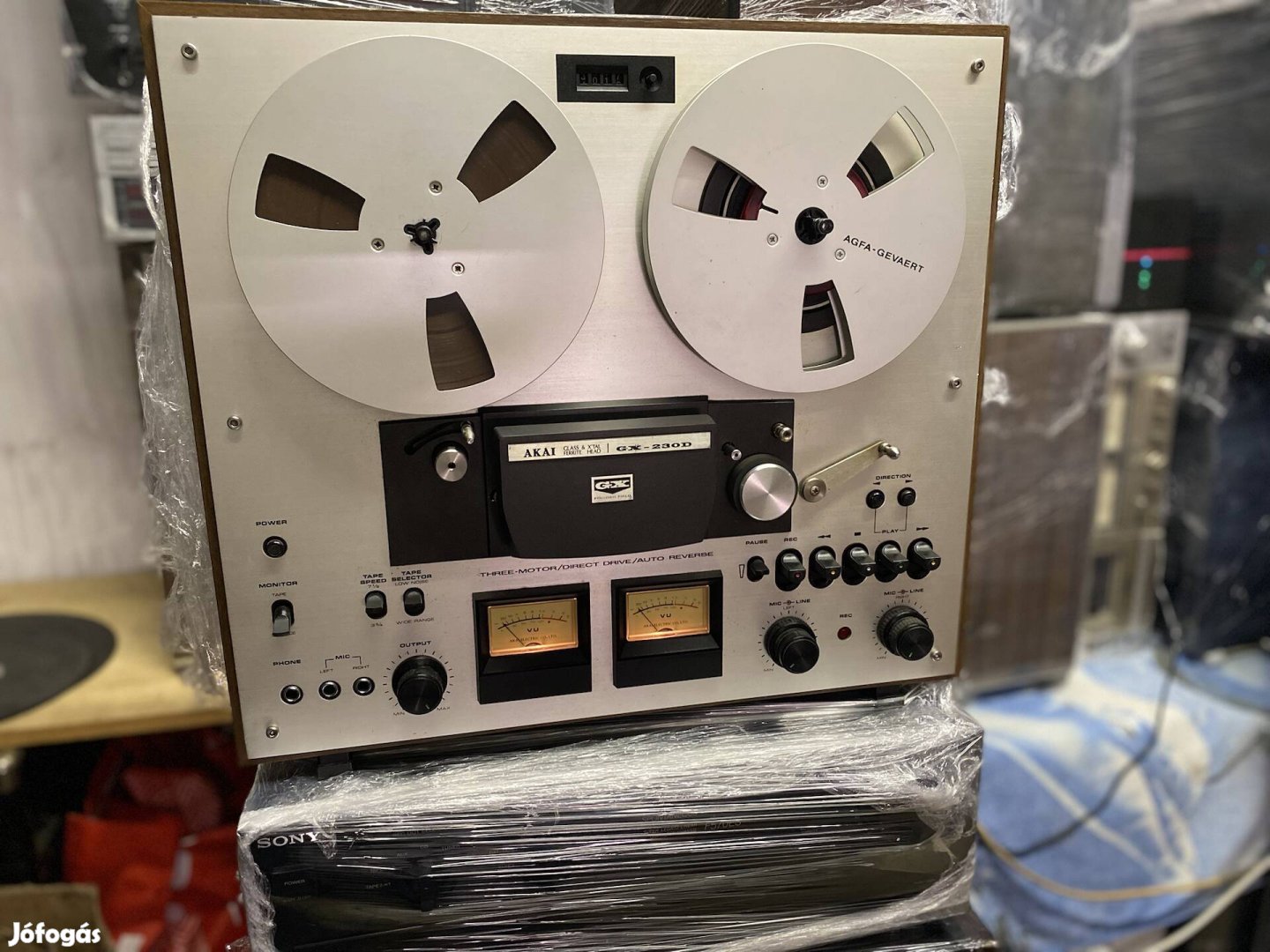 Akai Gx 230 D Oda Vissza játszós Orsos Magno újszerű jó 