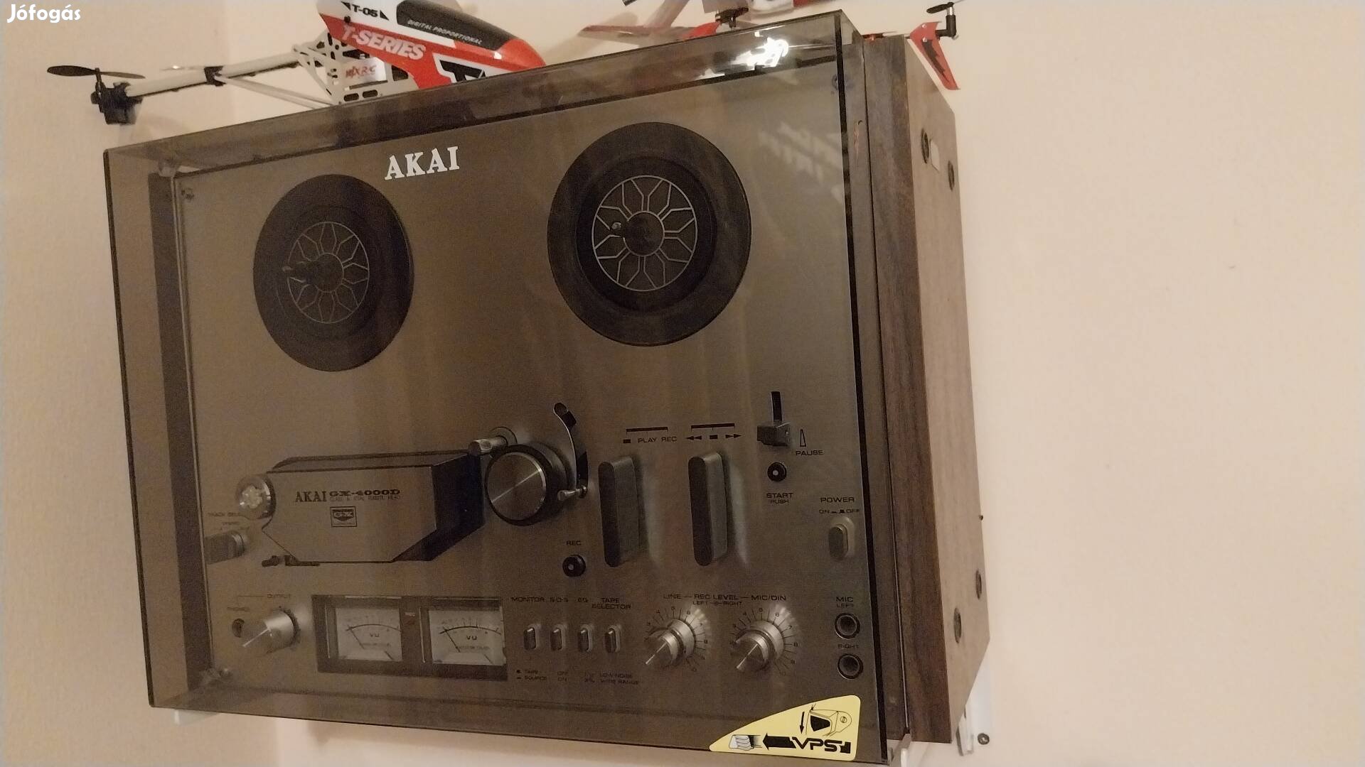 Akai Gx 4000 D orsós sztereo tape deck