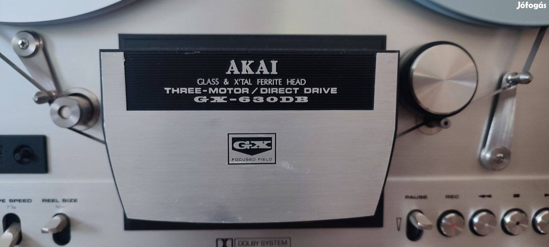 Akai Gx-630 DB orsós (szalagos) magnó