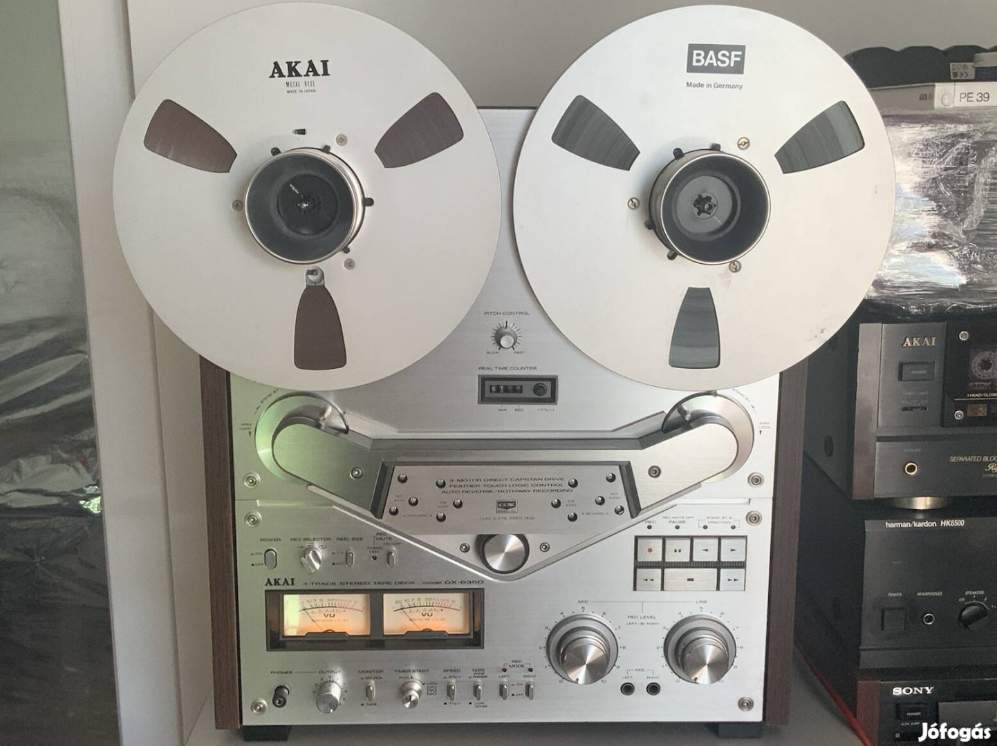 Akai Gx 635D Kiváló állapotú Orsos Magno igen korrekt jó állapotban .