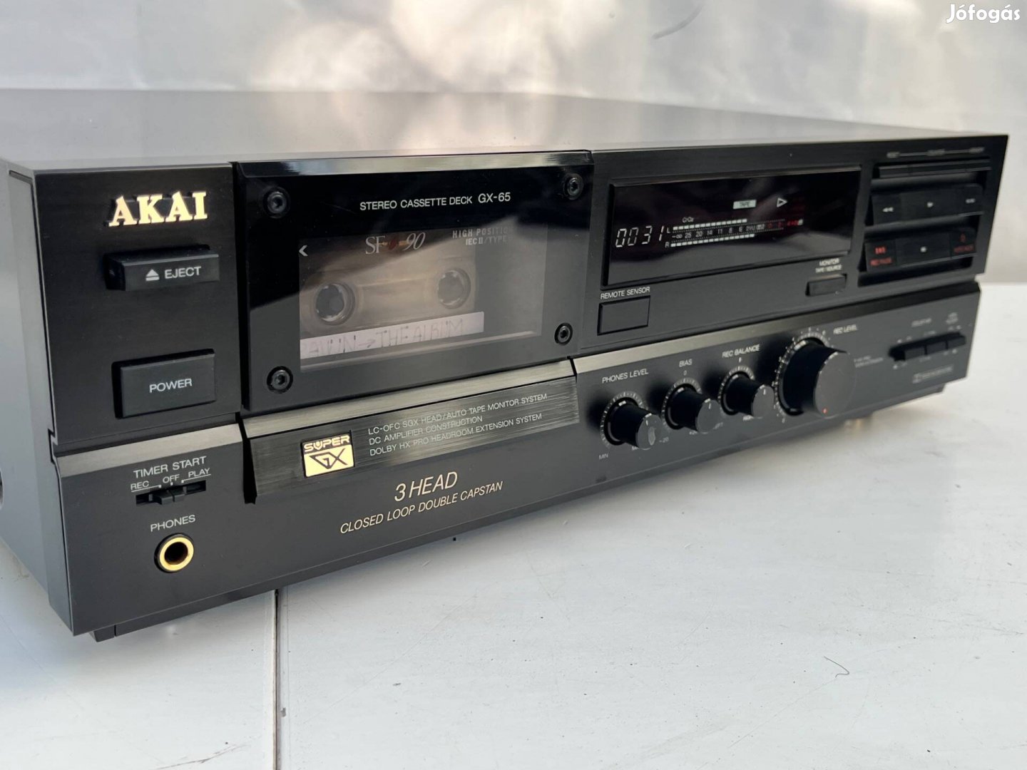 Akai Gx-65 deck szervizelve Gx65 Gx 65 magnó