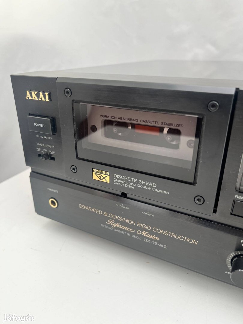 Akai Gx-75 MK II magnó deck szervizelve
