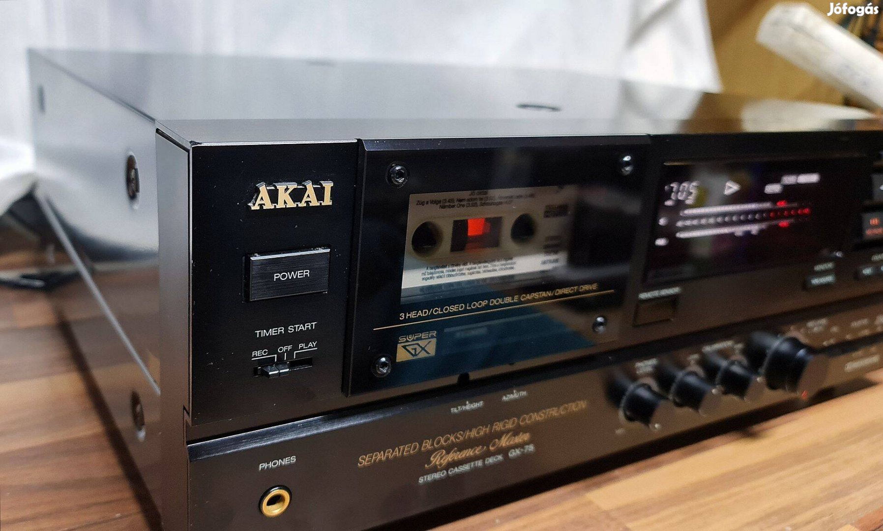 Akai Gx-75 majdnem karcmentes állapotú deck