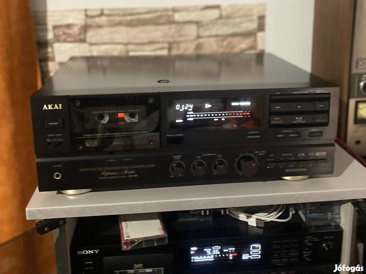 Akai Gx -95 Referencei 3 Fejes Magno Deck kiváló jó állapot 
