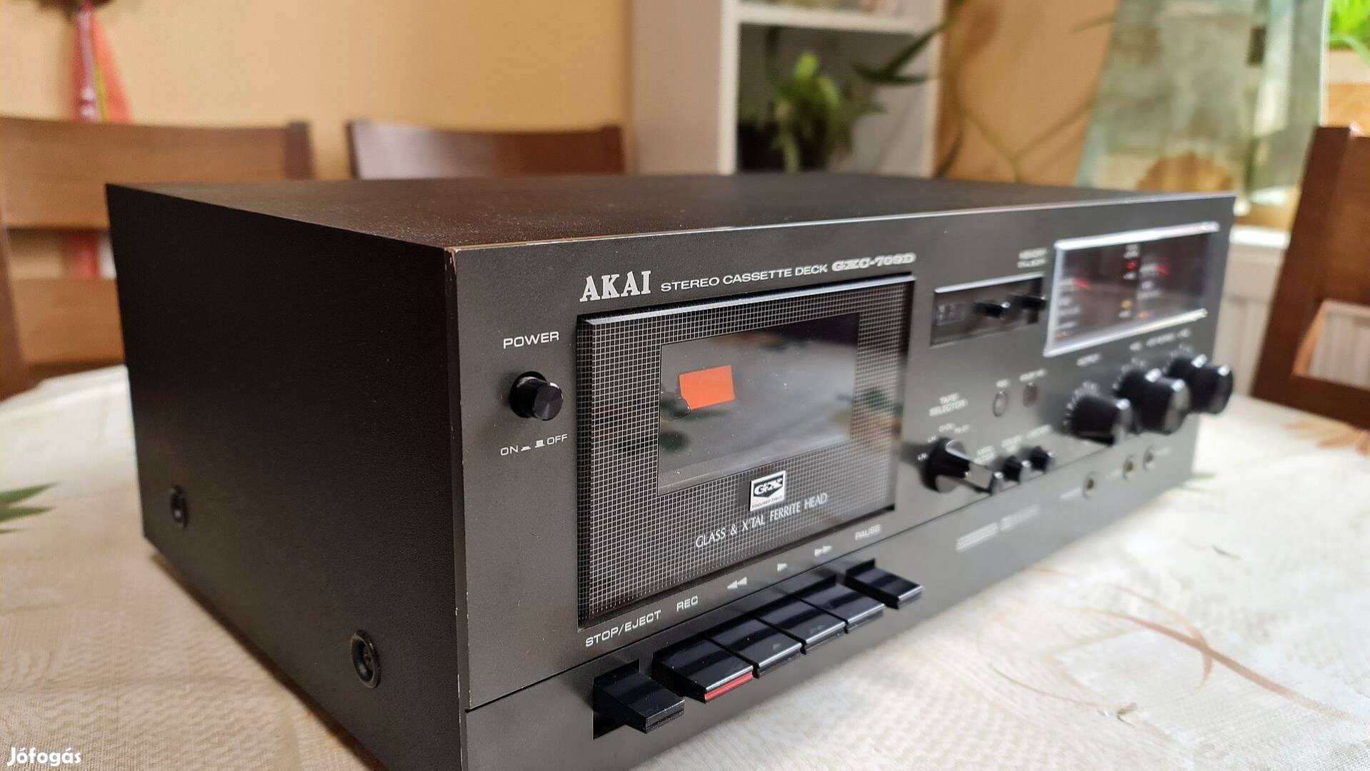 Akai Gxc-709D deck,fadobozos,új szíjakkal eladó