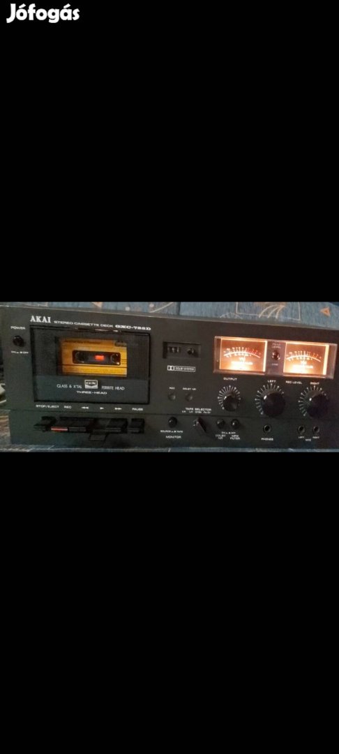 Akai Gxc-725D 3 fejes deck eladó 