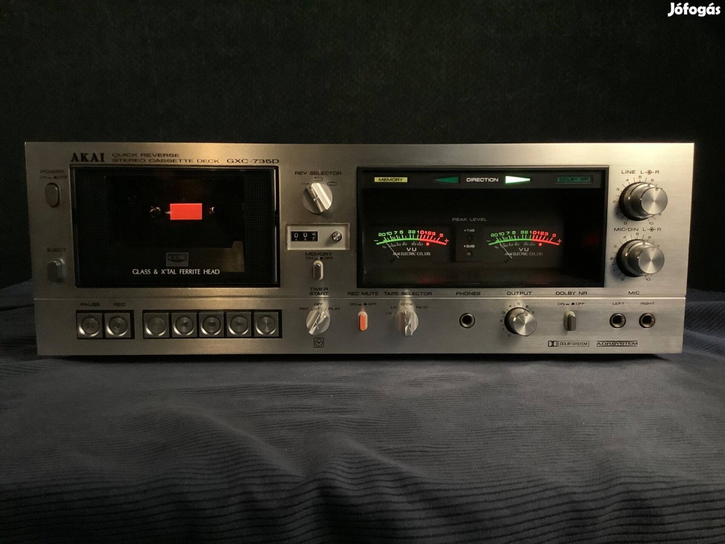 Akai Gxc-735D ritka deck, hibás állapotban eladó