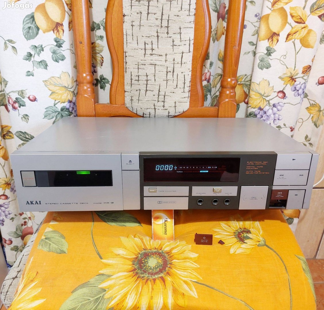 Akai HX-2 magnó STEREO Cassette Deck