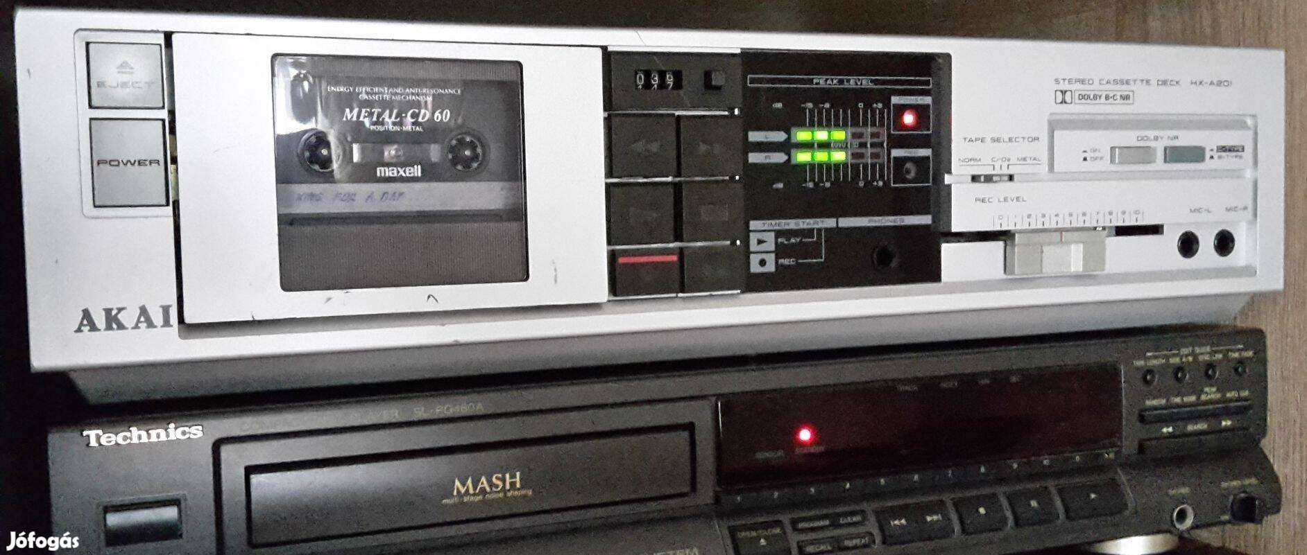 Akai HX-A201 magnó deck