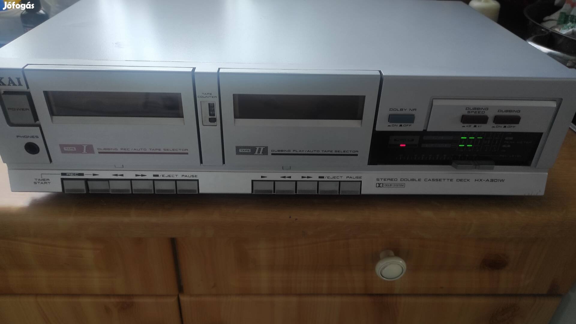 Akai HX-A301W deck 