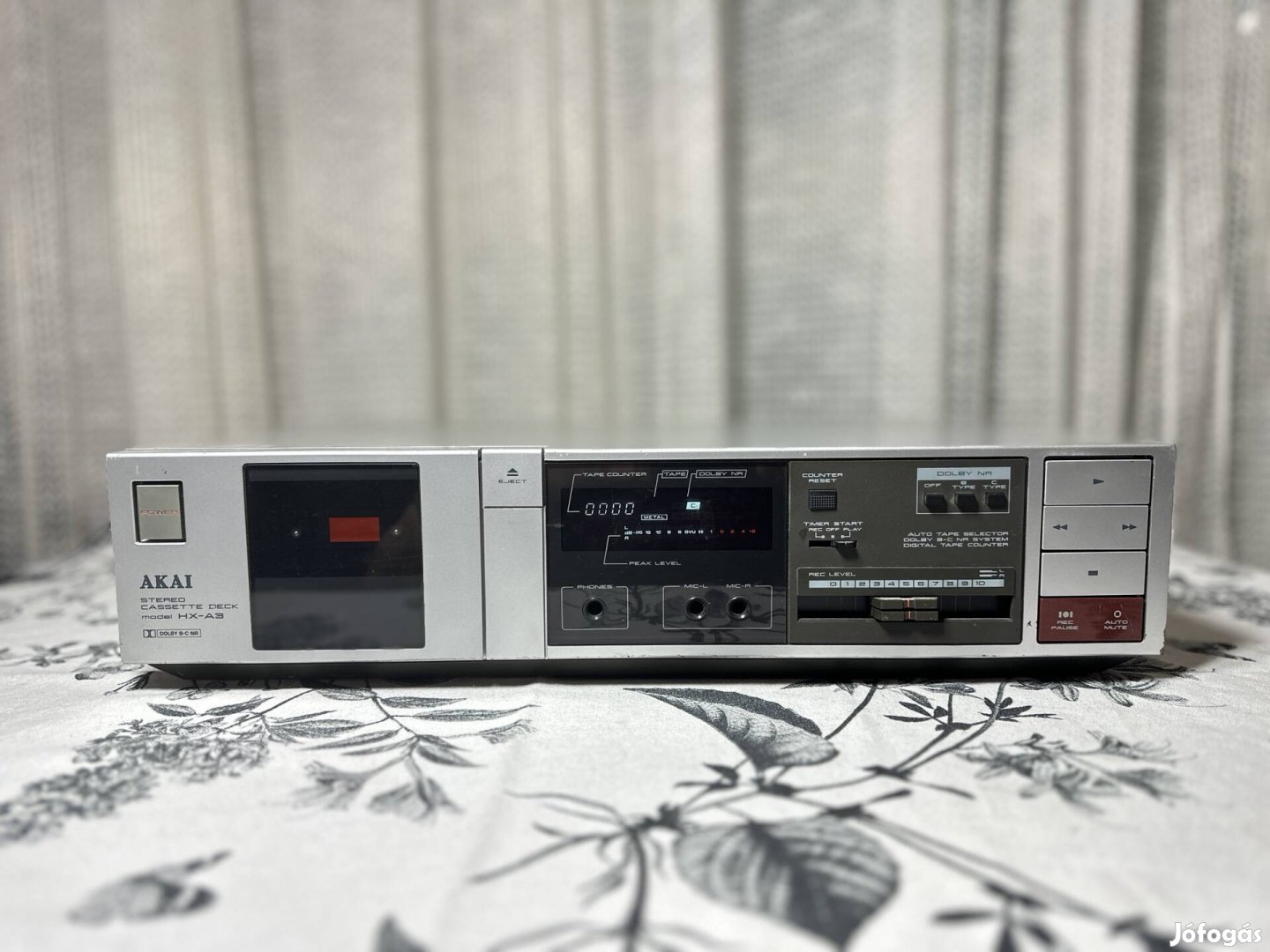 Akai HX-A3 hi-fi hifi kazettás deck magnó magnódeck