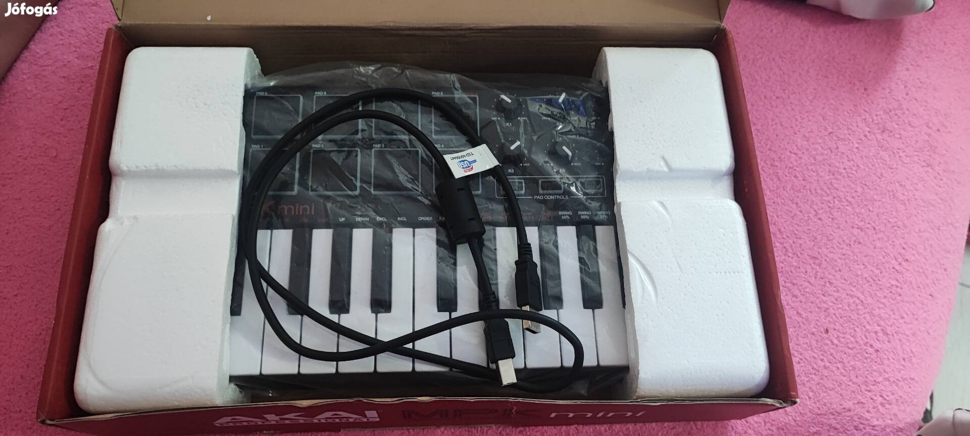 Akai MPK Mini MIDI billentyűzet Eladó - Új állapotban, dobozában!