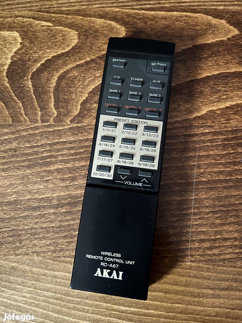 Akai RC-A67 Távirányító