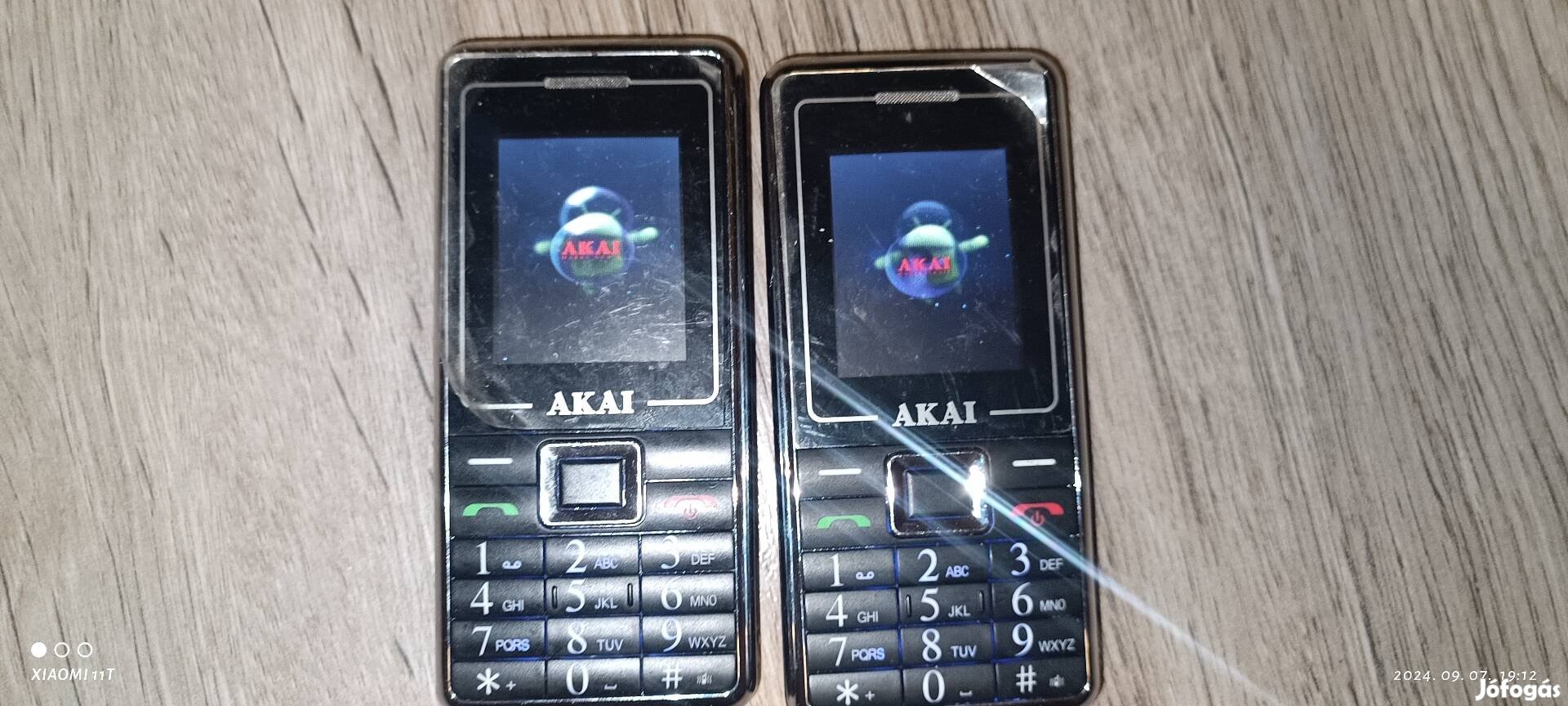 Akai dupla sim 2 db. Mint az új. Fólia. Független. Posta 