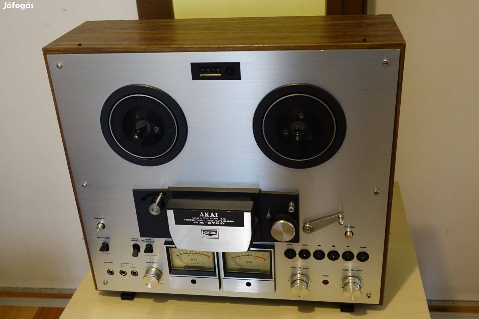 Akai gx 270d orsós magnefoton