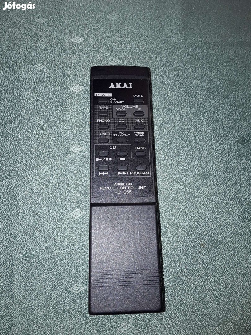 Akai gyári rendszertávirányító RC - S55