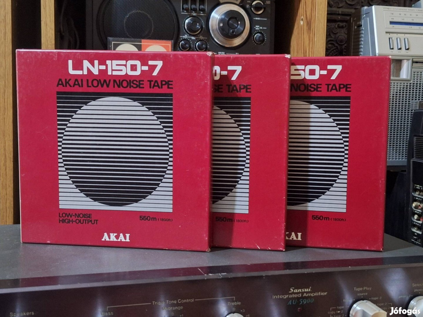 Akai magnószalagok LN-150-7 Low Noise