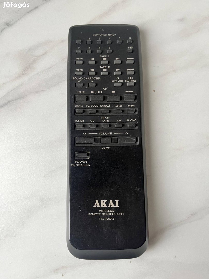 Akai távirányító RC-S470 rendszer