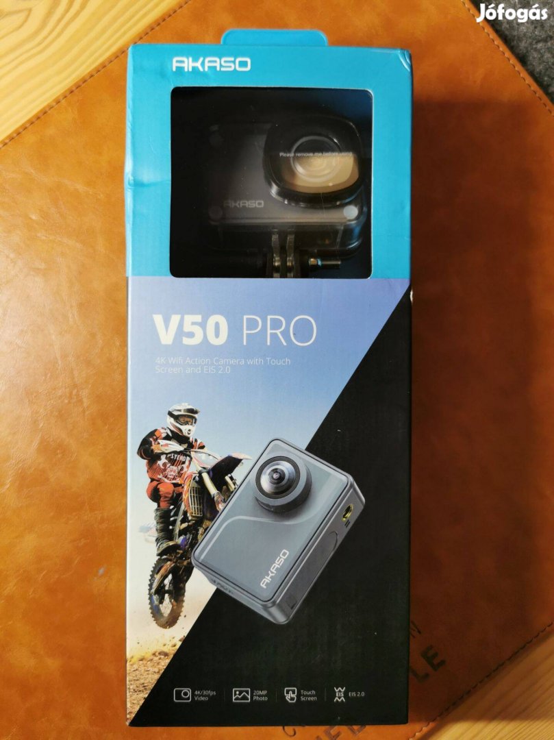 Akasa V50 Pro 4K Akciókamera / Bontatlan / Számla + Garancia