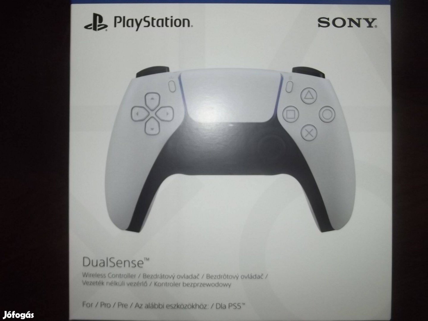 Akció 24. Ps5 Sony Fehér Vezeték Nélküli Controller Új Bontatlan