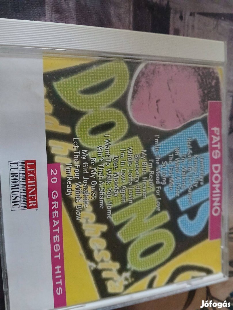 Akció 28. Eredeti Zene Cd Fats Domino 20 Greatest Hits