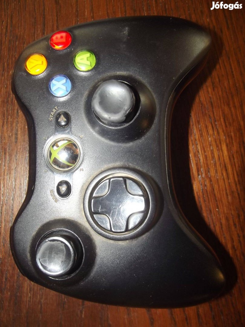 Akció 28. Xbox 360 Fekete Vezeték Nélküli Controller