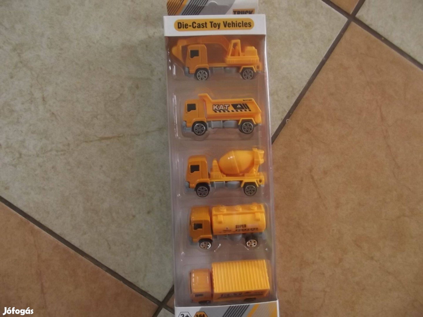 Akció 29. 5 Db-os Sárga Munkagép Szett Új Bontatlan