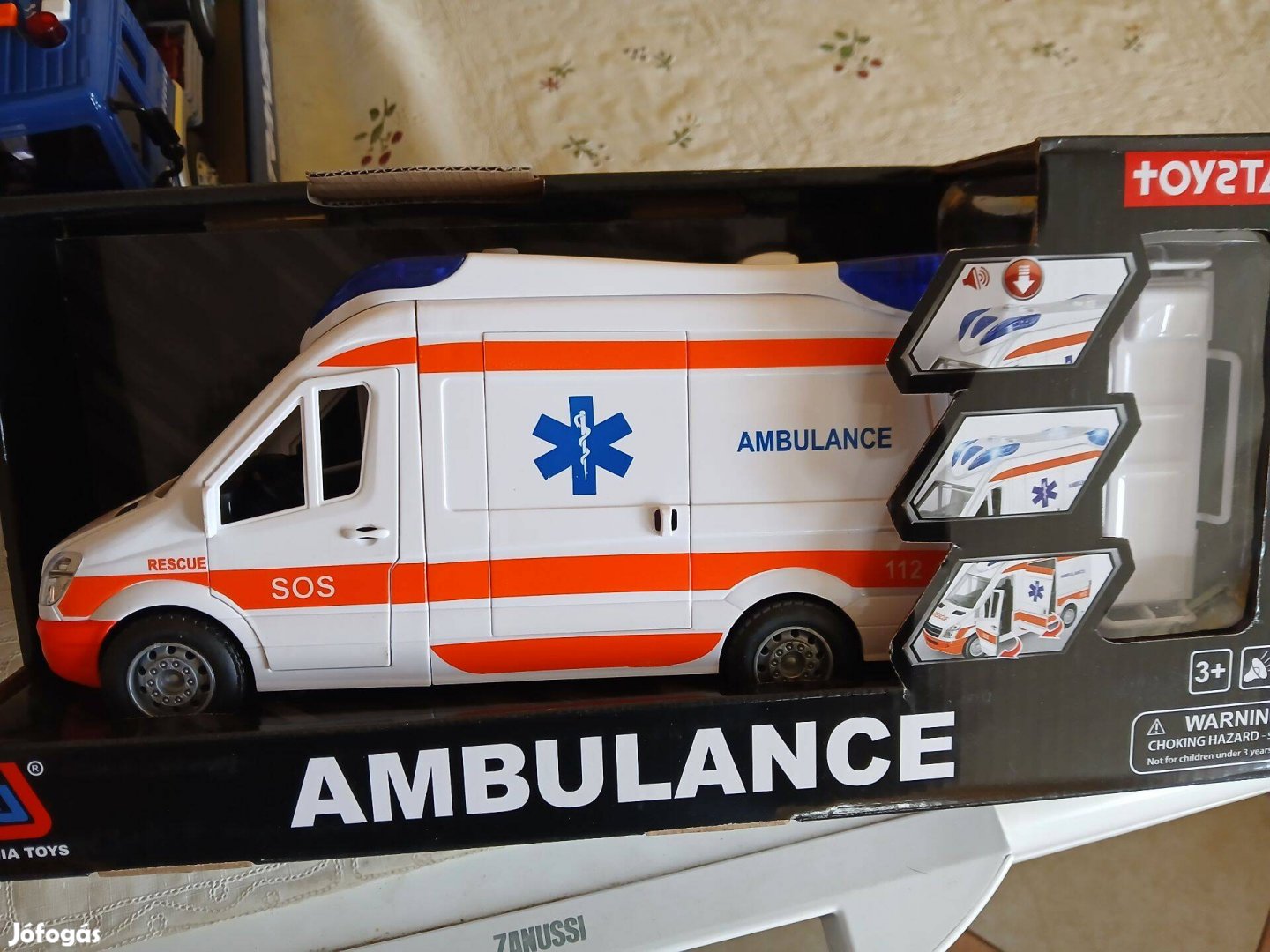 Akció 33. Ambulance Elemes Mentő új Bontatlan