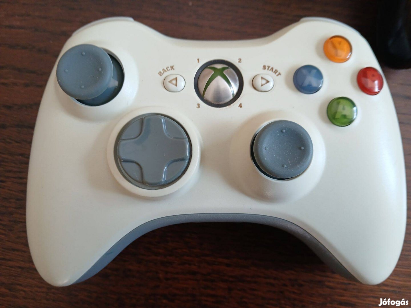 Akció 64. Xbox 360 Fehér Vezeték Nélküli Controller Újszerű