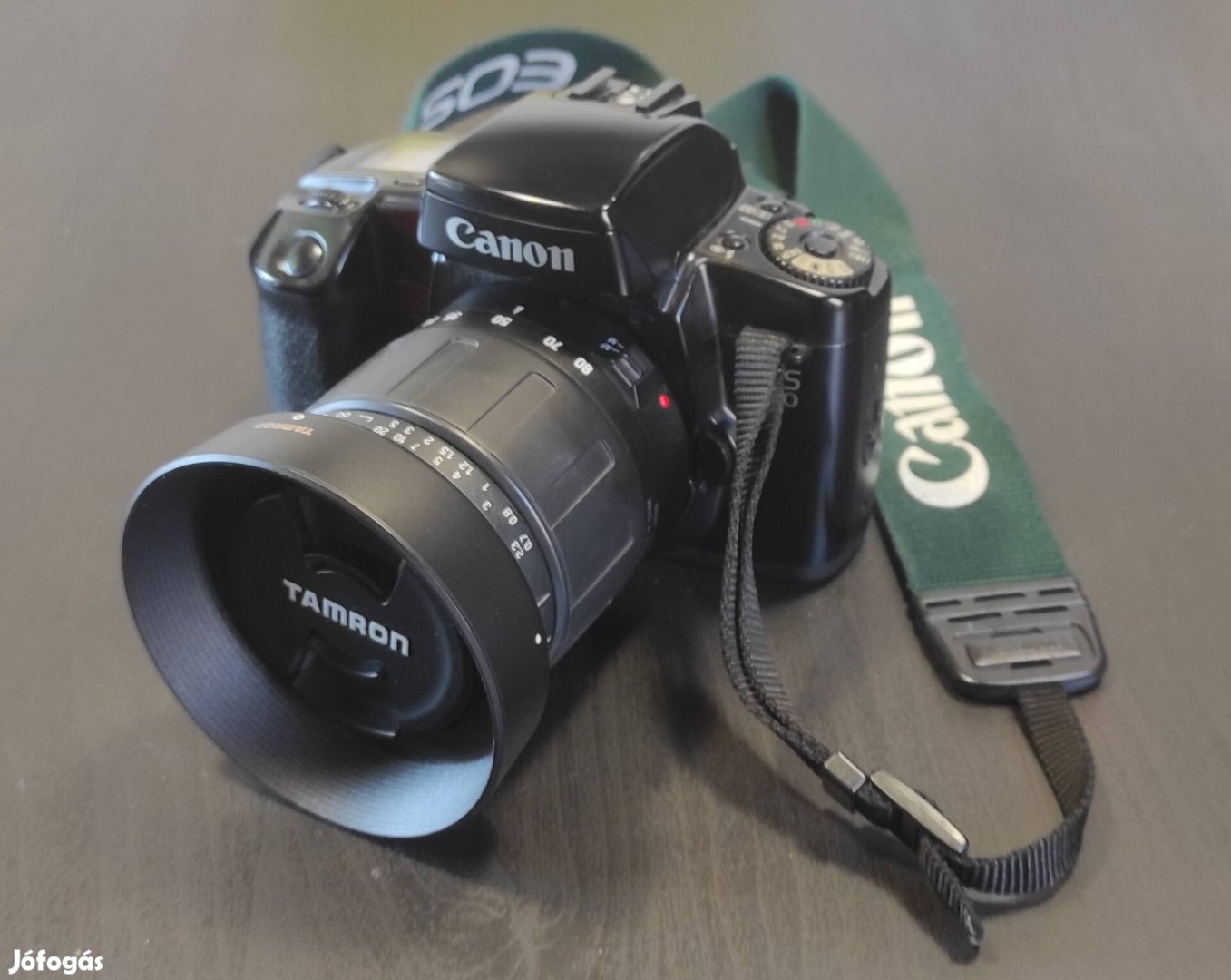 Akció Canon eos 100 analóg fényképezőgép tamron 28-80 objektívvel