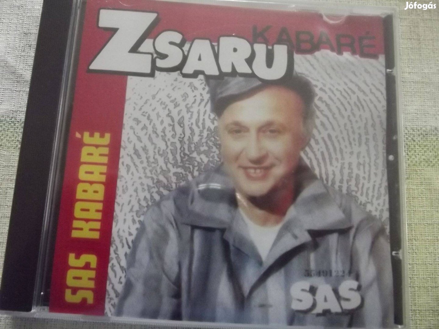 Akció Eredeti Zene Cd: 83. Sas Kabaré : Zsaru Kabaré Új Bontatlan