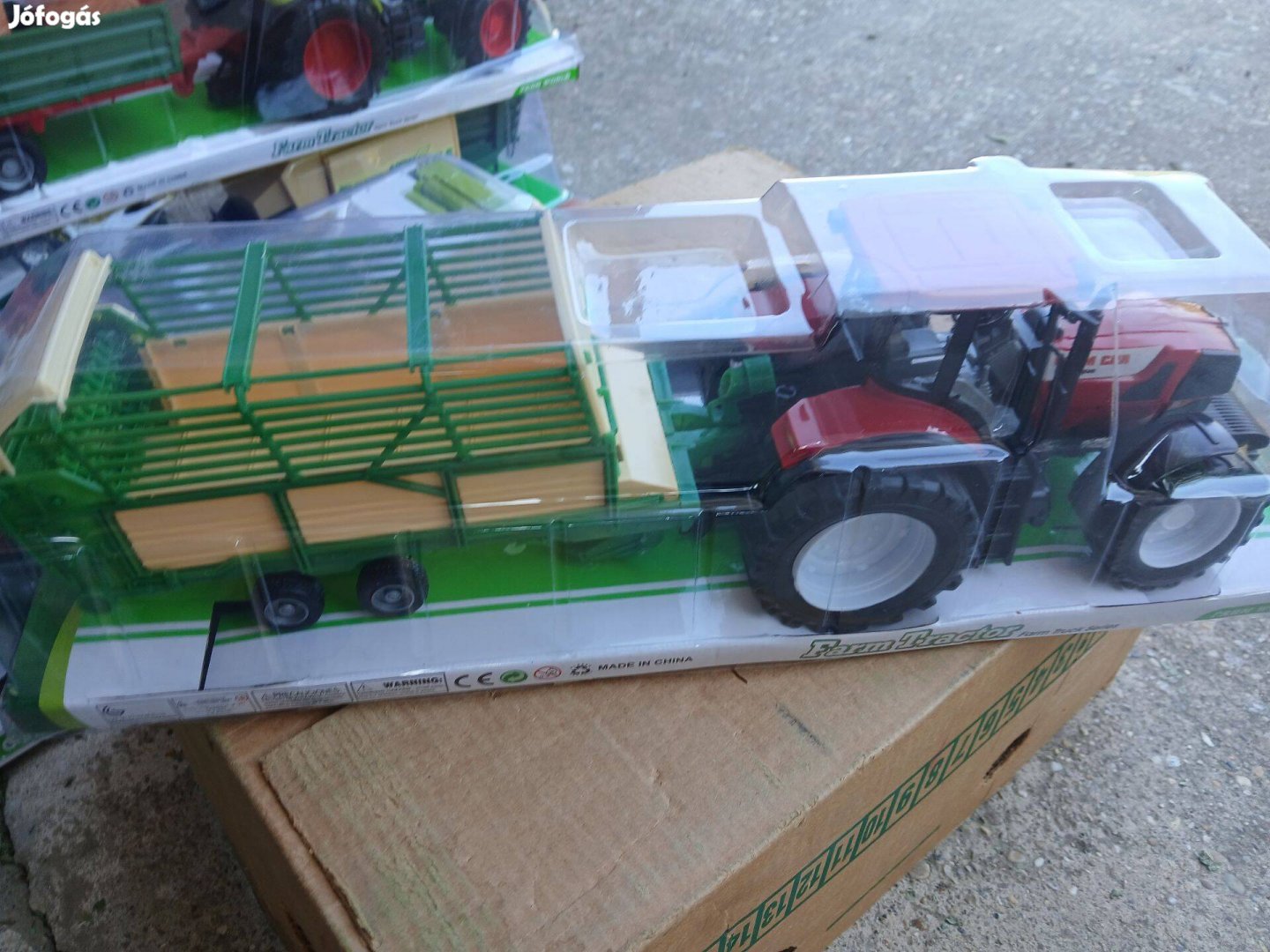 Akció Farm Traktor Kockabála Szállítós Új