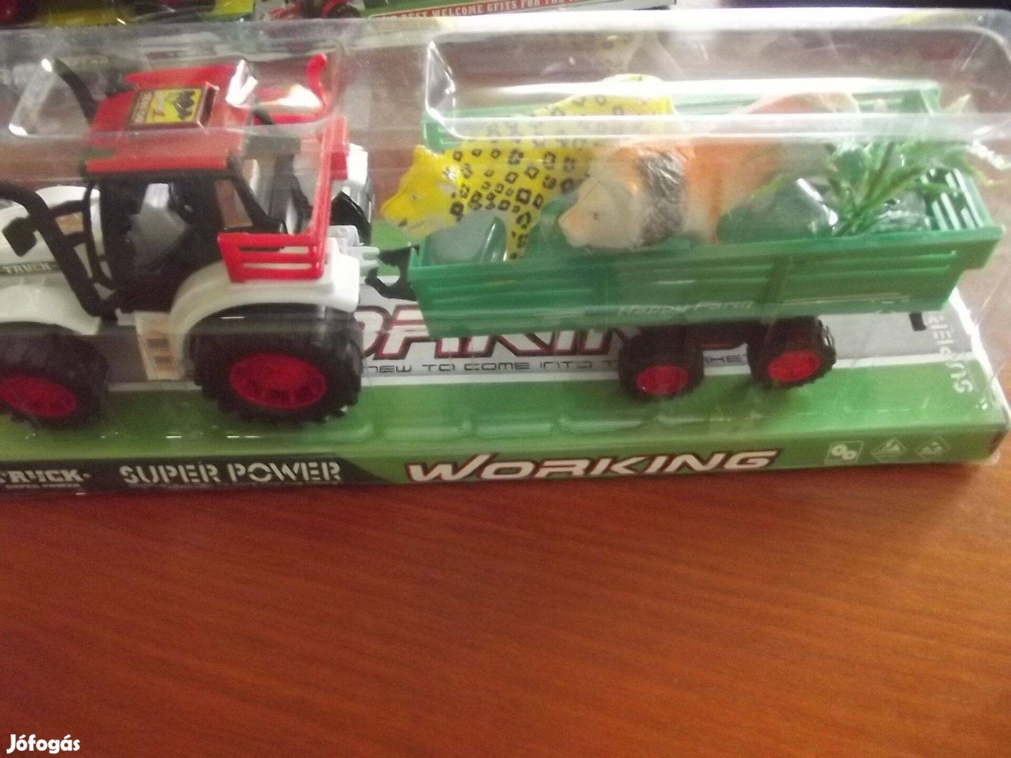 Akció Farm Traktor Vadállat Szállitós Potkocsi Új bontatlan