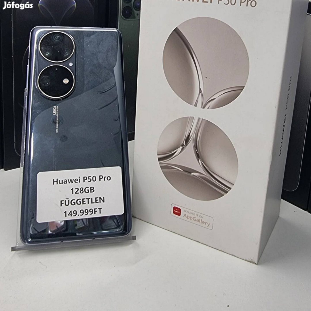 Akció Huawei p50 Pro, 128GB, Független 