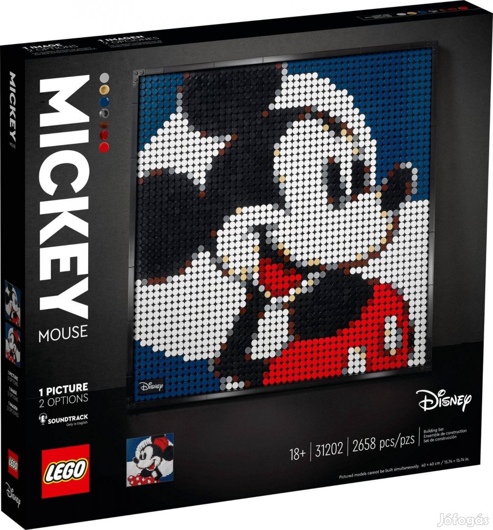 Akció-LEGO Art 31202 Disneys Mickey Mouse