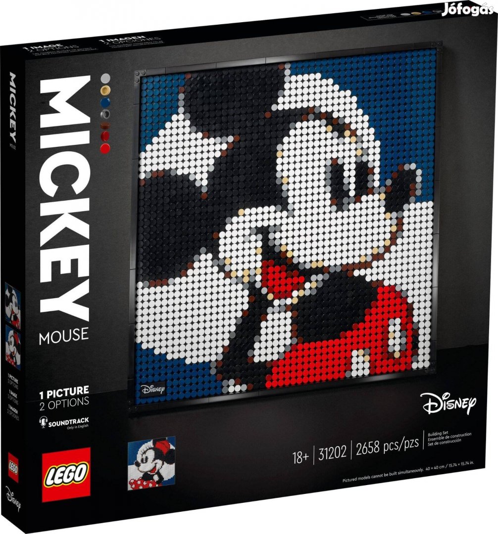 Akció-LEGO Art 31202 Disneys Mickey Mouse