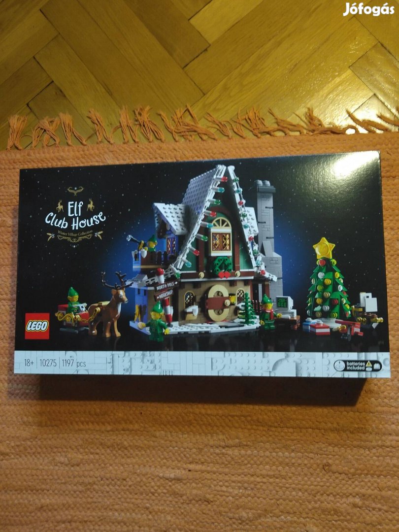 Akció Lego 10275 Manó Klubház Új