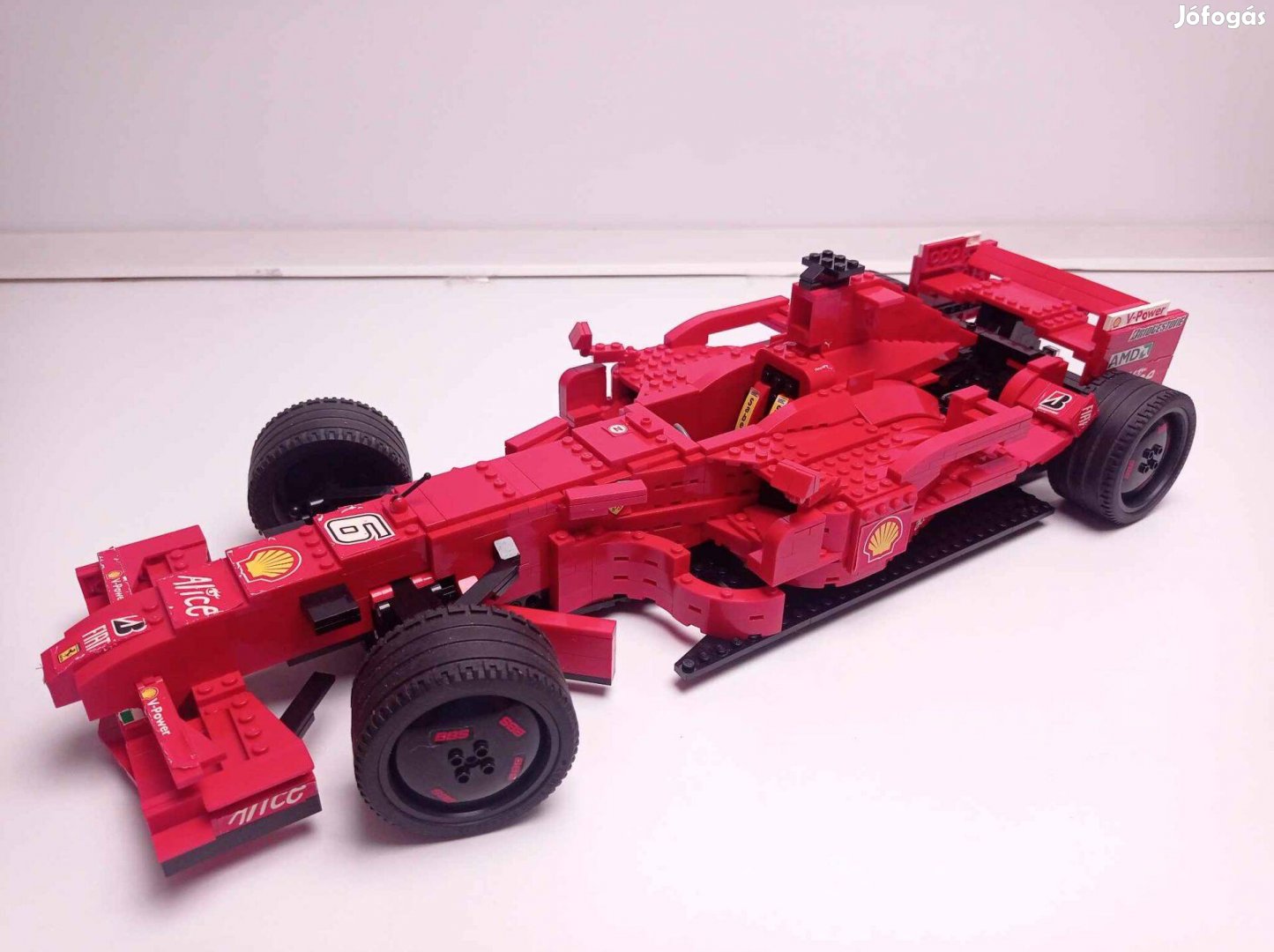 Akció-Lego Racers 8157 Ferrari F1 1:9 (Használt Készlet)