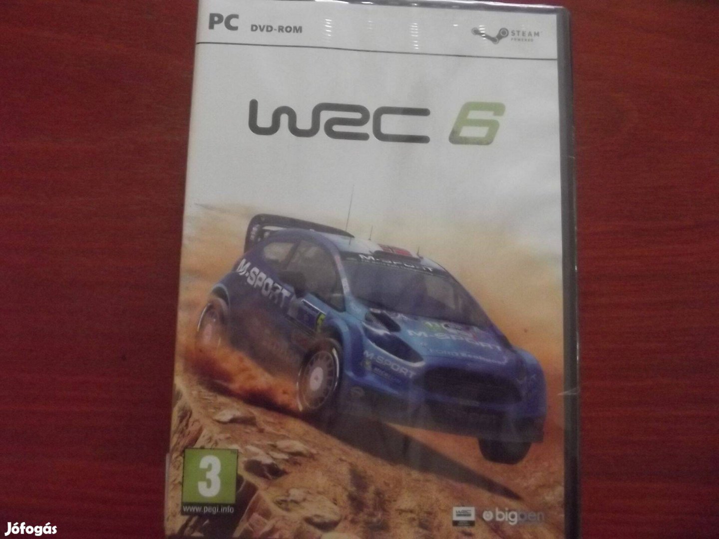 Akció Pc Eredeti Játék : 16. WRC 6 Új Bontatlan