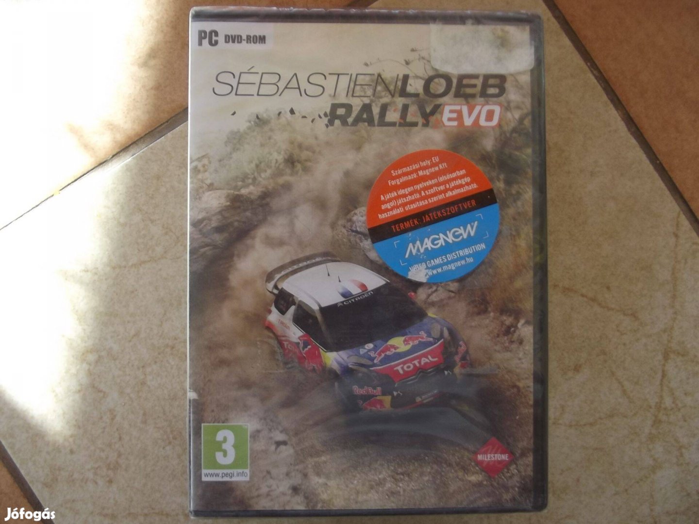 Akció Pc Eredeti Játék : 44. Sebastien Loeb Rally Evo Új Bontatlan