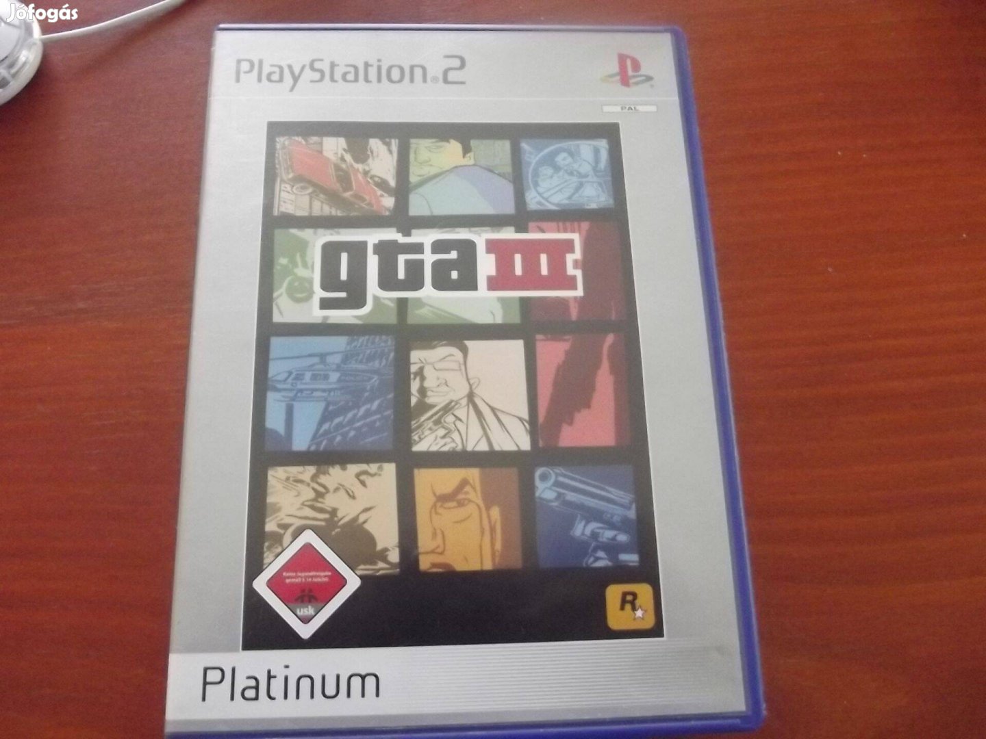 Akció Ps2 Eredeti Játék : 1. Grand Theft Auto 3