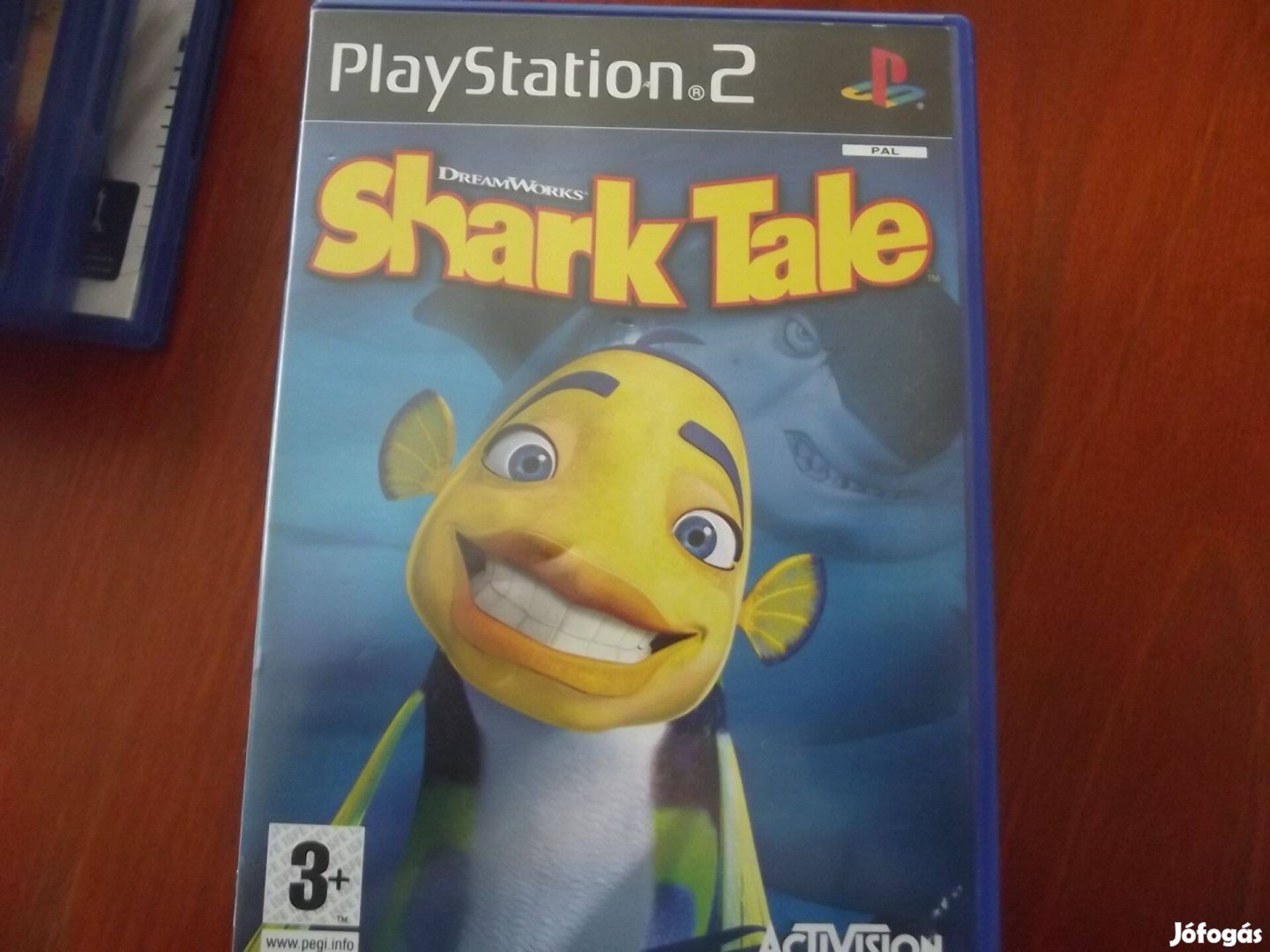 Akció Ps2 Eredeti Játék : 37. Shark Tale Cápamesék ( karcmentes)