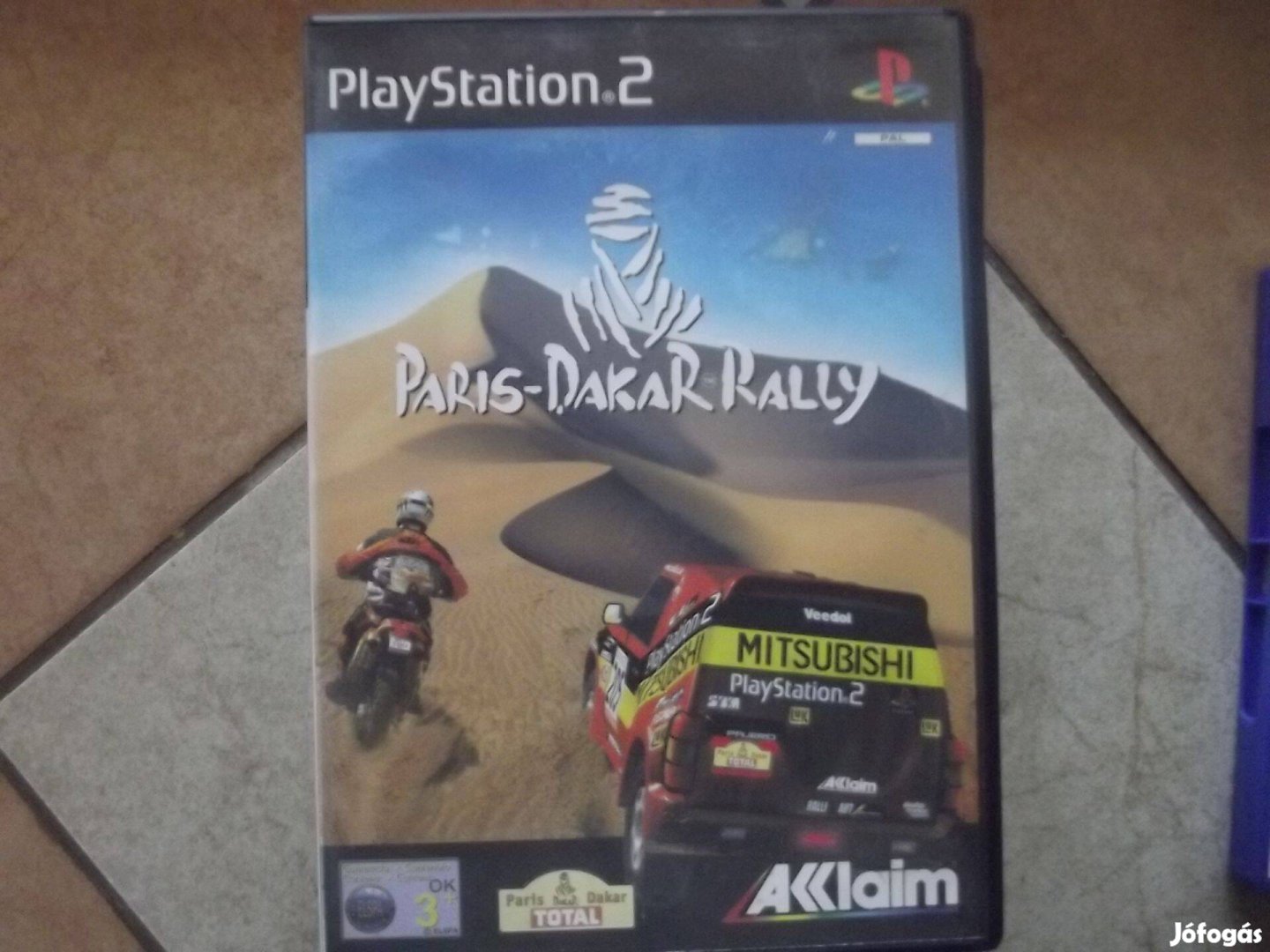 Akció Ps2 Eredeti Játék : 38. Paris -Dakar Rally ( karcmentes)