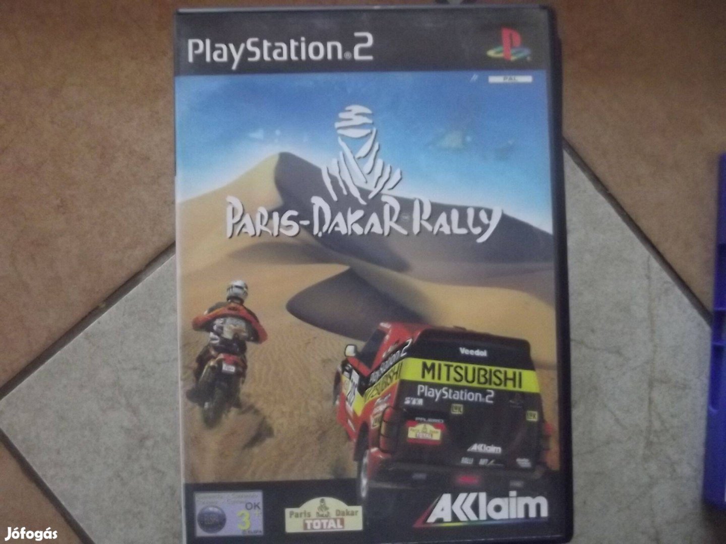 Akció Ps2 Eredeti Játék : 38. Paris -Dakar Rally ( karcmentes)