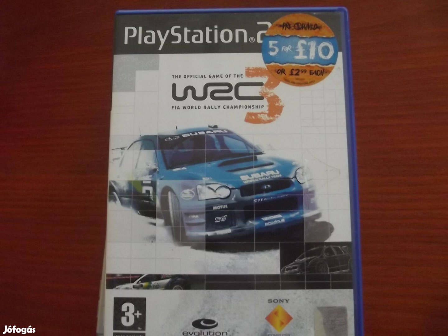 Akció Ps2 Eredeti Játék : 45. Wrc 3 The Official Game