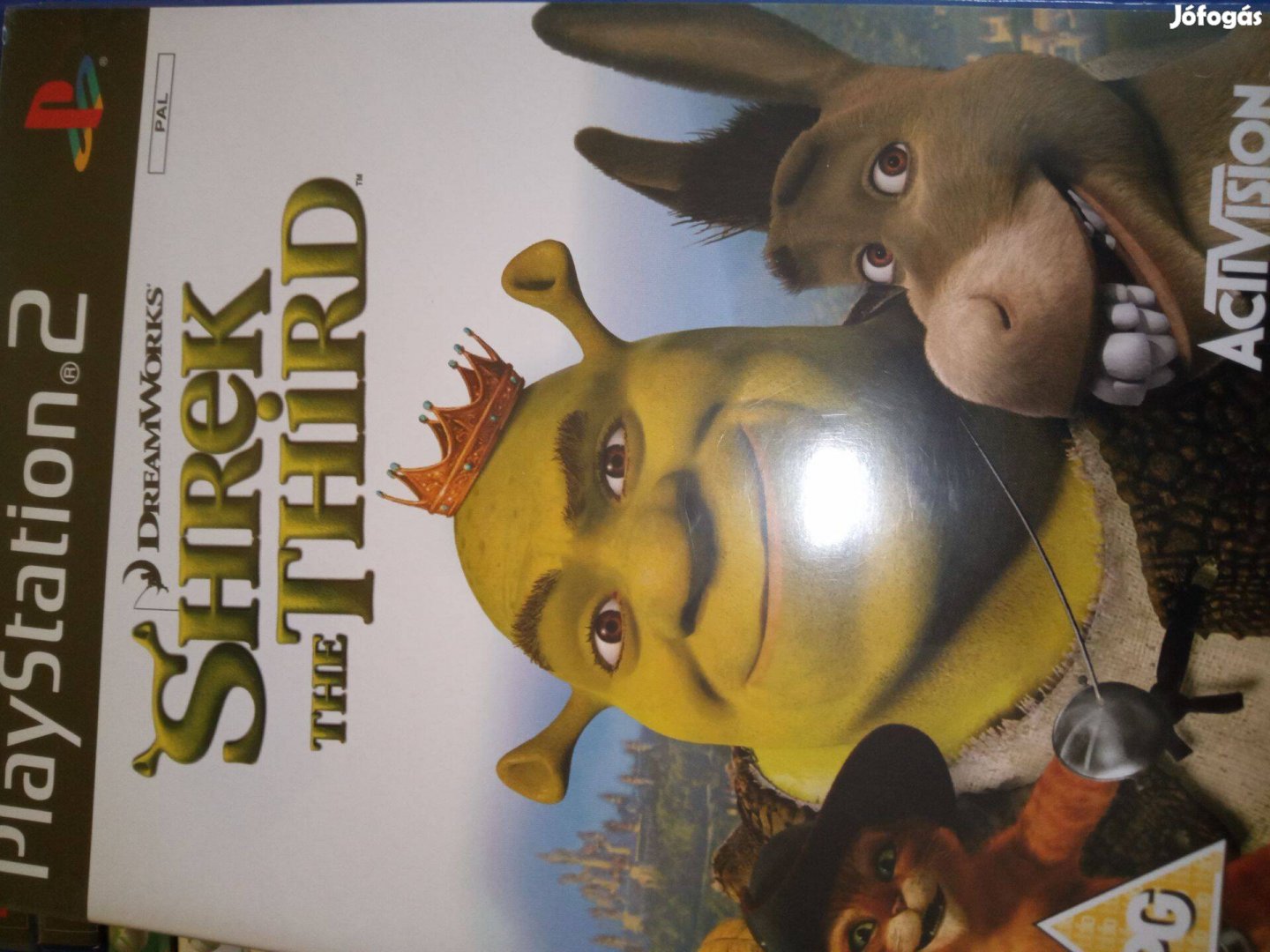 Akció Ps2 Eredeti Játék : 48. Shrek The Third ( karcmentes)