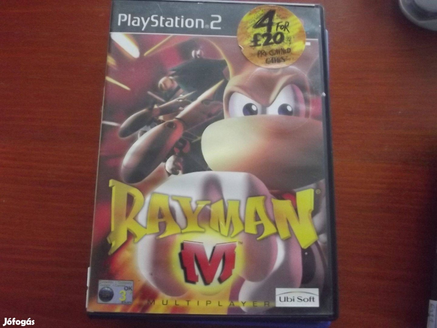 Akció Ps2 Eredeti Játék : 54. Rayman M ( karcmentes)