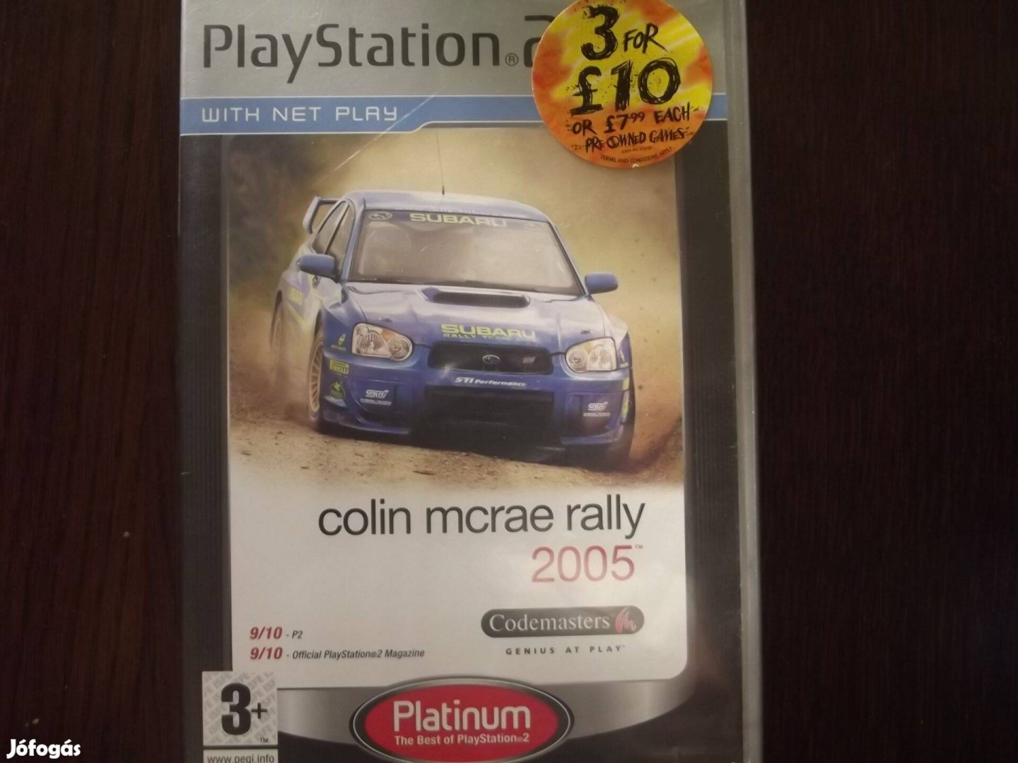 Akció Ps2 Eredeti Játék : 56. Colin Mcrae Rally 2005 ( karcmentes)