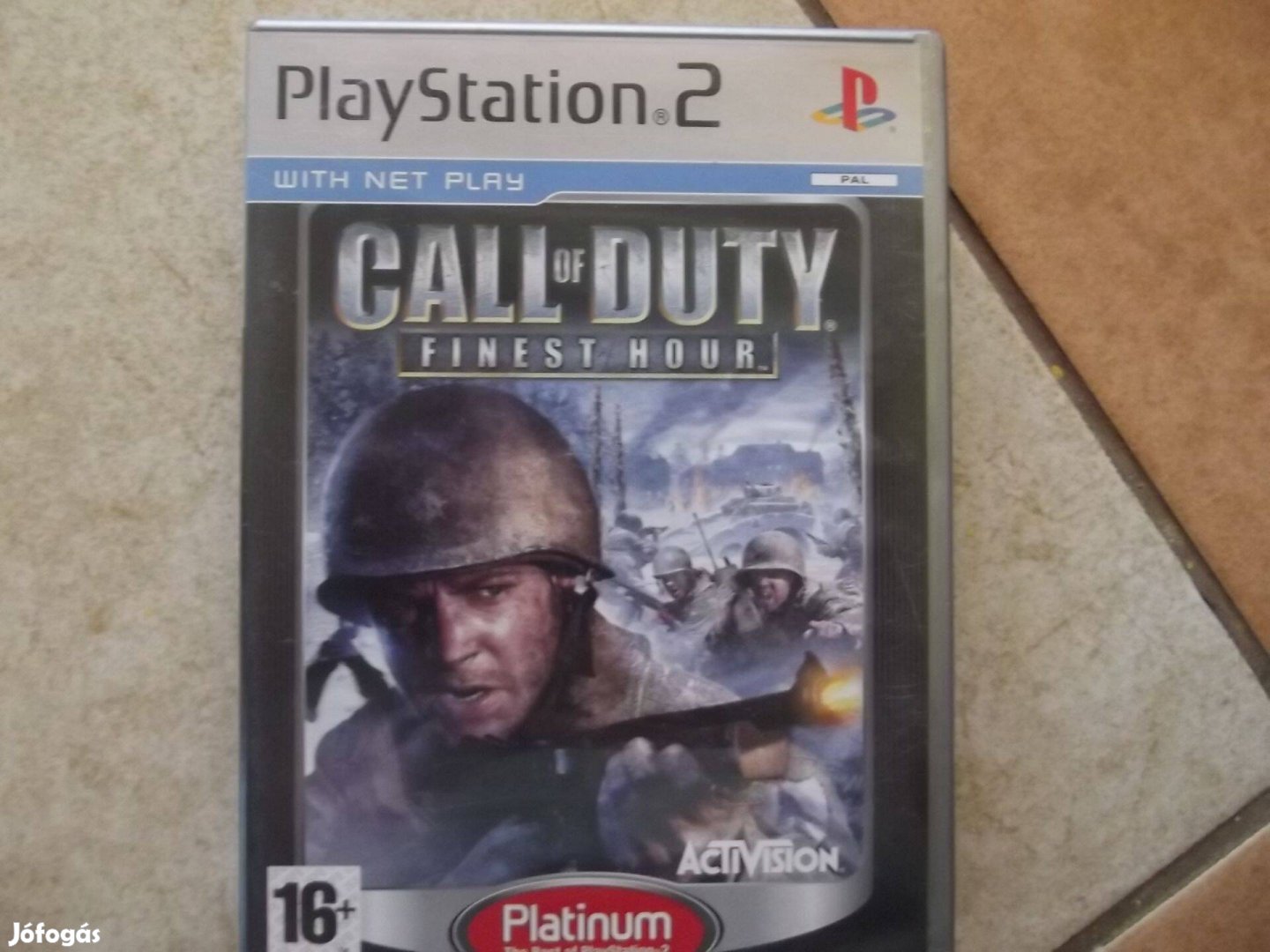 Akció Ps2 Eredeti Játék : 61. Call of Duty Finest Hour ( karcmentes)