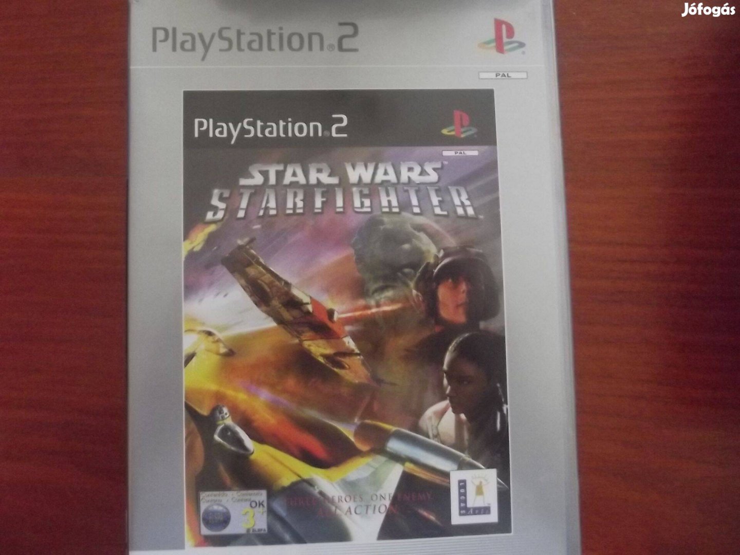 Akció Ps2 Eredeti Játék : 63. Star Wars Star Fighter (karcmentes)